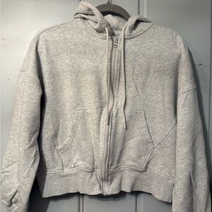 Old Navy Gray Zip-Up Hoodie